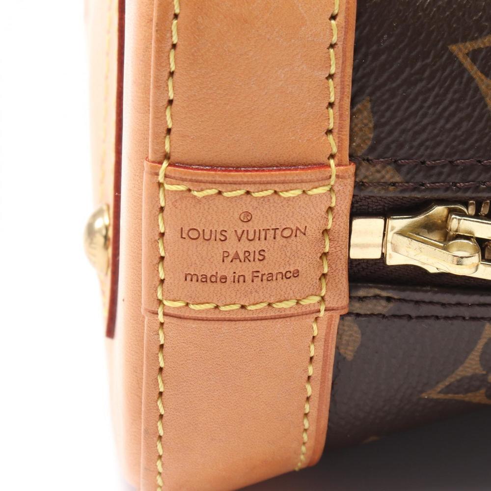 Louis Vuitton Leather brown Monogram Alma handbag - Picture 4 of 7